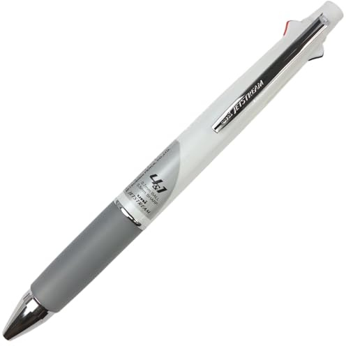 Uni Jetstream 0.7 mm Ballpoint Multi Pen and 0.5 mm Pencil, White Body (MSXE510007.1)