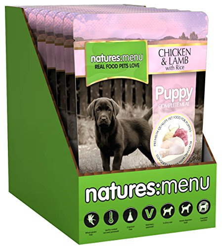 8 x 300g pouches for a Puppy (Complete Meal) Chicken & Lamb with Rice