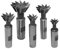 PAULIMOT Winkelfräser-Set 5-teilig HSS 13 bis 32 mm 60°