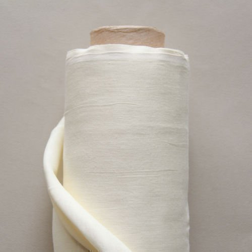 100% Coton Mousseline - Rouleau de 50 Mètres - Naturel