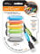 Dotz Cord ID Pro Cord and Cable Identification System, 12 Count, Assorted Colors (DCI171M-C)