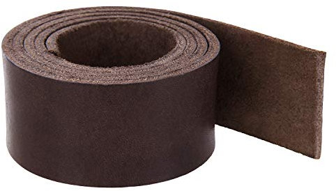 Auroris - Voll-Lederriemen - 200 x 2,0 x 0,35 cm - braun