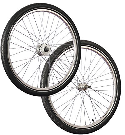 Taylor-Wheels 26 Zoll Laufradsatz Hohlkammer Nabendynamo / 5-8 / Bereifung