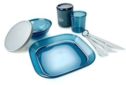 GSI Outdoors Infinity 75381 Crockery Set for 1 Person Blue