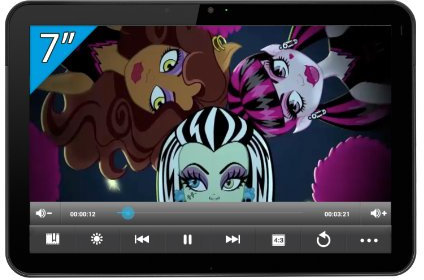 Ingo Premium 7 Monster HIGH / MHU007D 4GB Netbook