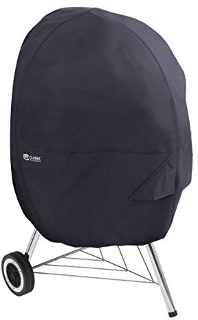 Classic Accessories Grillabdeckung, wetterfeste Schutzplane, für Kugelgrills, Schutzplane mit einjähriger beschränkter Garantie, B00R4J5I8O (67.31 cm Ø x 96.52 cm H )