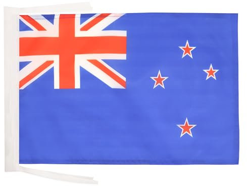 AZ FLAG - Flagge Neuseeland - 45x30 cm Mit Kordel - Neuseeländische Fahne 30 x 45 cm - Flaggen