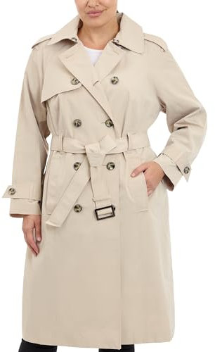 LONDON FOG Damen L721585r93 Trenchcoats, Stone, L EU