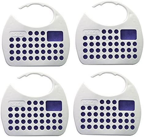 Acana Hanging Moth Killer & Freshener, 8 Pack - Lavender Fragrance, Natural Oils - For Wardrobes - Protects Clothing & Bedding - Each Lasts 6 Months
