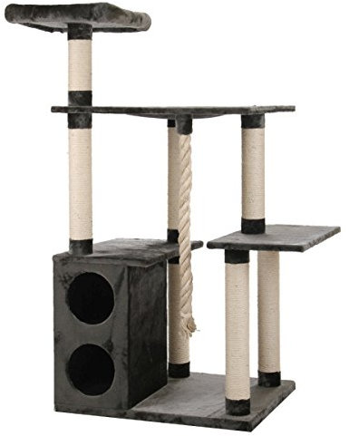 Kratzbaum Maine Coon 1 Grau, Kletterbaum, Spielbaum