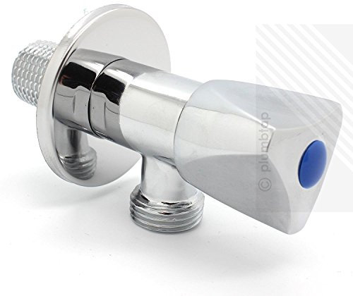 Bathroom Toilet Shower | Bidet Shattaf Douche Spray Shut Off Stop Valve | Chrome