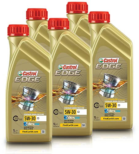 5x 1 L = 5 Liter Castrol Edge Fluid Titanium 5W-30 C3 Motoröl