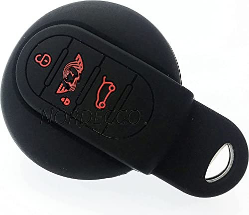 Mini Schlüsselschutzhülle aus hochwertigem Silikon, Schlüsselanhänger, Auto-Fernbedienung ohne Schlüssel mit 3 Tasten.
