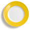 Dibbern Solid Color Teller aus Porzellan, Farbe: Sonnengelb, Durchmesser: 26 cm, 2002600012