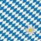Home Fashion Lunch Serviette Edelweiss Bayern 33 x 33 cm., Mehrfarbig, One Size