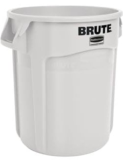 Rubbermaid Commercial Products FG261000WHT BRUTE Behälter, 37,9 L, Weiß, 58 x 57 x 79 cm
