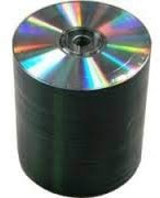 100 x CD-R 80 Dragon Trading Branded 52x Shiny Silver Stacking Ring 100pcs Bulk