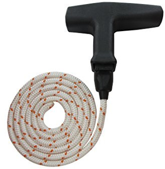 GREENSTAR - Poignée de lanceur avec corde et système d’amortissement pour STIHL - Longueur corde: 80cm, Ø: 3,5mm. Remplace origine: 1128-190-3400