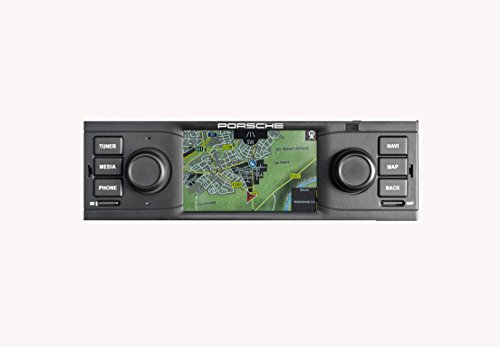 Porsche Original Oldtimer: Navigationssystem (Navi) im Classic-Look mit eingebautem Radio