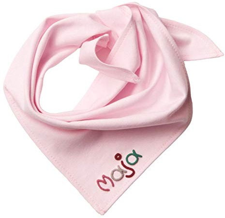 MEIN NAME Halstuch, Spucktuch, Dreieckstuch, Sabberlätzchen, Babyhalstuch personalisiert, Farbe:rosa
