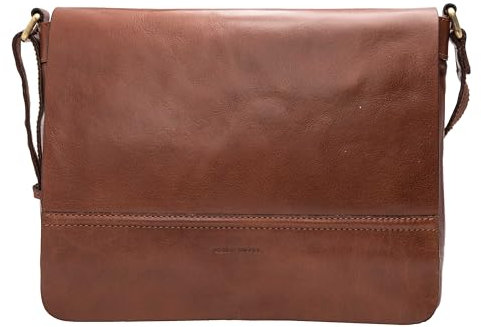 Gerry Weber - Schultertasche Damen, Umhängetasche in Braun, Handtasche aus echtem Leder