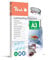 Peach Laminierfolie A3 - 80 mic - 25 Stück - Premiumqualität für beste Laminierergebnisse - kompatibel mit Geräten aller Markenhersteller - PPR080-01