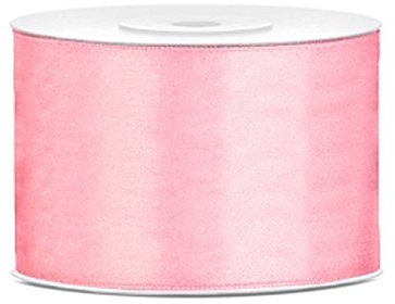Satinband hellrosa, 50 mm, 25 m