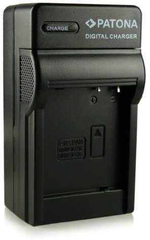 PATONA 4en1 Chargeur Convient pour Panasonic DMW-BLE9 DMW-BLE9E DMW-BLG10 DMW-BLG10E DMC-GF6 Batterie