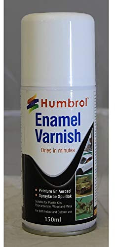Humbrol AD6999 Enamel Varnish Spray Paint Satin 150ml