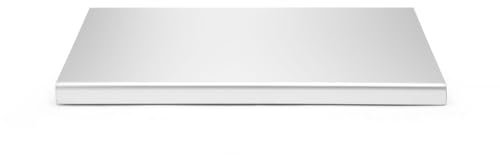HENDI Placa caliente, GN 1/1, sobre base aislante, calienta automáticamente a 95°C, para mantener el calor, 230V, 190W, 530x325x(H)30, aluminio