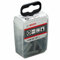 Bosch 2608522187 PZ2 Tic Tac Box Screwdriver Bit Set, 25mm, Grey, Pack of 25