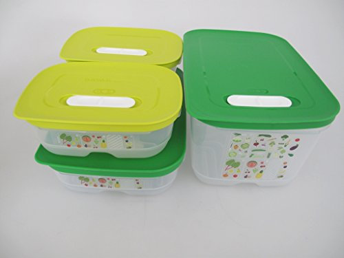 Tupperware Fridge 4.4 L high + 1.8 L flat + 800 ml (2) KlimaOase Klimkonig