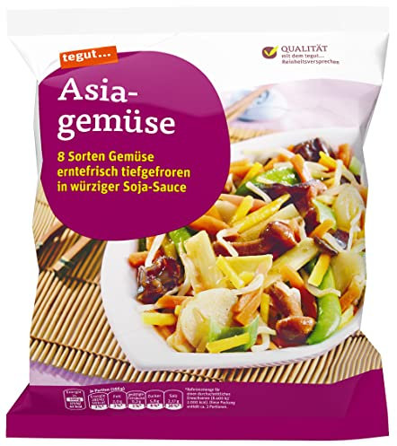 tegut... Asiagemüse, 1 x 500 g (Tiefgefroren)