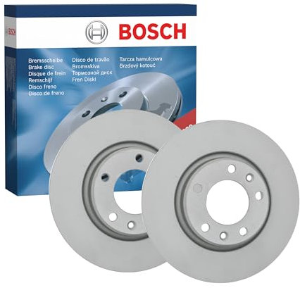Bosch BD2163 Discos de freno, certificación ECE-R90, 1 juego de 2 discos