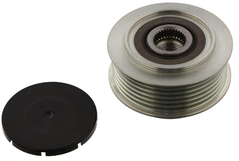 febi bilstein 29964 Generatorfreilauf, 1 Stück | Kompatibel mit: VOLVO S60 I, S70, S80 I, V70 I, V70 II, XC70 I Cross Country, VW TRANSPORTER T4 Bus, TRANSPORTER T4 Kasten