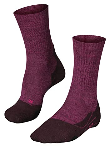 FALKE Damen TK2 Wool Wandersocken mittelstarke Polsterung antiblasen