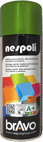 NESPOLI Sprühfarbe, Olivengrün, 400 ml (1 Stück)