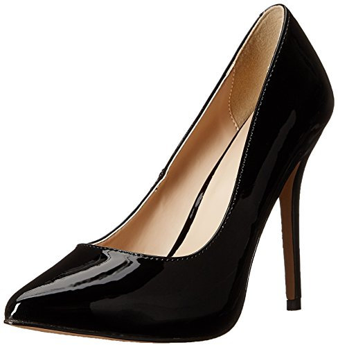 Pleaser PLEASER AMUSE-20, Damen Geschlossen Pumps, Black (Blk Pat), 46 EU (13 UK)(16 US)