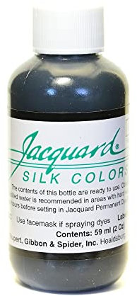 Jacquard Products Silk Colors Dyes, 2-Ounce, Black