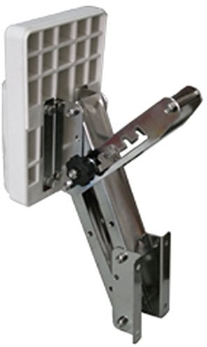 Edelstahl Außenborder Motorhalterung < 35kg Hilfsspiegel klappbar