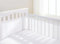 BreathableBaby Airflow Mesh Liner, Weiß, 4-seitiges Babybett