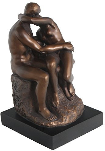 Der Kuss von Rodin, Bronze Finish Statue
