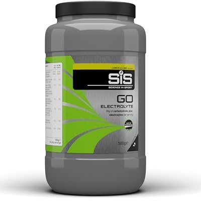 Science in Sport GO Elektrolyt Pulver 500g Zitrone und Limette - Veganes Sportgetränk, Isotonisches Getränkepulver zum Ausgleich des Elektrolyte- und Flüssigkeitshaushaltes
