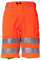 Planam 2015060 Warnschutz Shorts, Uni Orange, Größe XXL