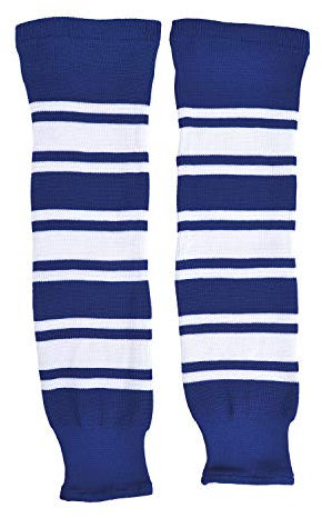 Schanner Unisex strømper Sher-wood Nhl Stutzen, Blau/Weiß, Senior EU