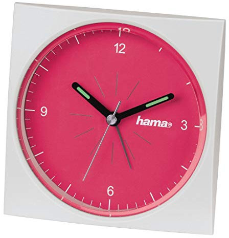 Hama 00113973 Reisewecker A400, rosa