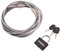 Amtech T1695 300cm (120) x 4mm Security Cable with Padlock