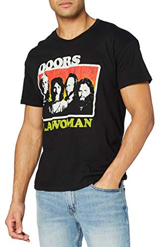 Rockoff Trade Men's La Woman T Shirt, Black, M UK