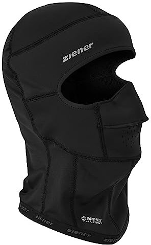Ziener Unisex Unterhelmmütze Iquito Underhelmet Skihelm gesichtsmaske Warm Elastisch Soft shell, black, L