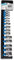 Silverline 675072 Jeu de 14 douilles femelles Torx E4-E24